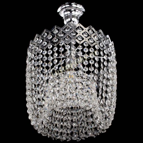 Люстра Корона №3 с подвесом в Новокузнецке Гусь Хрустальный