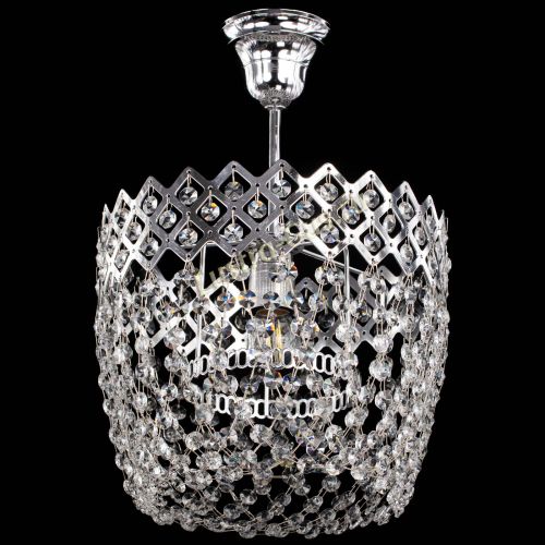 Люстра Корона №4 подвесная в Новокузнецке Гусь Хрустальный