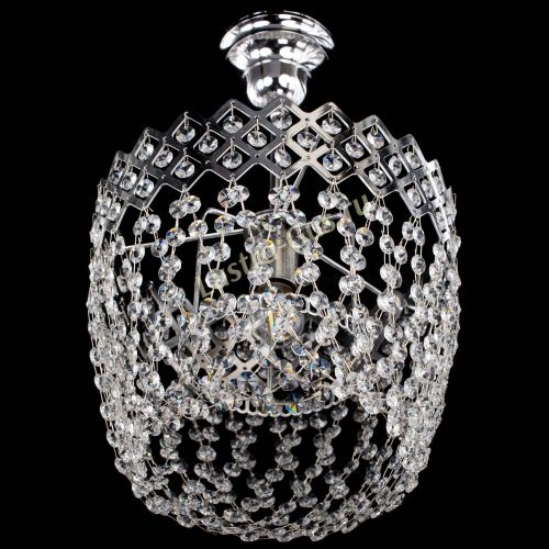 Люстра Корона №4 подвесная в Новокузнецке Гусь Хрустальный