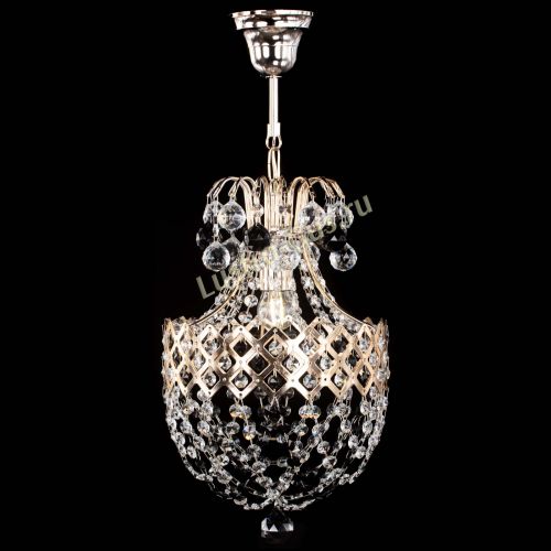 Люстра Корона №6 черная в Новокузнецке Гусь Хрустальный