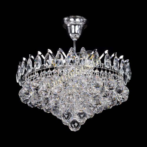 Люстра Корона Капель шар 3 лампы в Новокузнецке Гусь Хрустальный