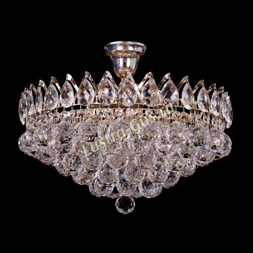 Люстра Корона Капель шар в Новокузнецке Гусь Хрустальный