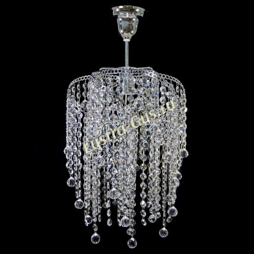 Люстра Космея №1 капель мини  в Новокузнецке Гусь Хрустальный