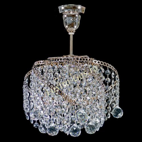 Люстра Космея №1 шар 30 мини в Новокузнецке Гусь Хрустальный