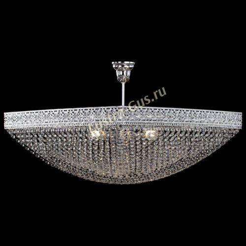 Люстра Квадрат №28 - 600 мм в Новокузнецке Гусь Хрустальный