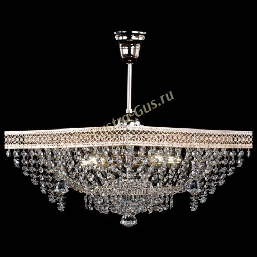 Люстра Квадрат Венеция №24 подвесная в Новокузнецке Гусь Хрустальный