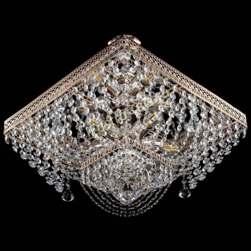 Люстра Квадрат Венеция №24 подвесная в Новокузнецке Гусь Хрустальный