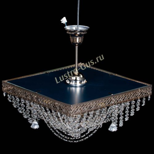 Люстра Квадрат Венеция №24 подвесная в Новокузнецке Гусь Хрустальный