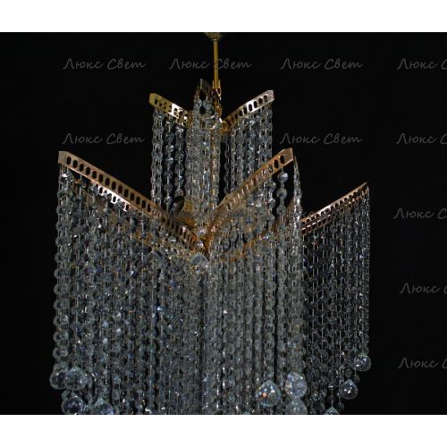 Люстра Лилия № 3 шар в Новокузнецке Гусь Хрустальный