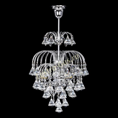 Люстра Лора №2 конус 40 в Новокузнецке Гусь Хрустальный