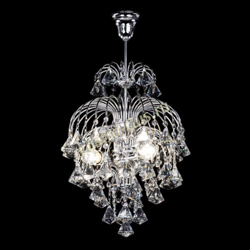 Люстра Лора №2 конус 40 в Новокузнецке Гусь Хрустальный