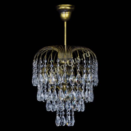 Люстра Лора №3 под бронзу в Новокузнецке Гусь Хрустальный