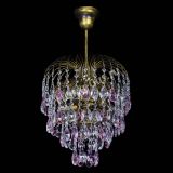 Люстра Лора №3 под бронзу розовая в Новокузнецке Люстра Лора №3 под бронзу розовая в Новокузнецке