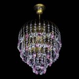 Люстра Лора №3 под бронзу розовая в Новокузнецке Люстра Лора №3 под бронзу розовая в Новокузнецке