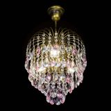 Люстра Лора №3 под бронзу розовая в Новокузнецке Люстра Лора №3 под бронзу розовая в Новокузнецке