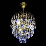 Люстра Лора №3 под бронзу синяя в Новокузнецке Люстра Лора №3 под бронзу синяя в Новокузнецке