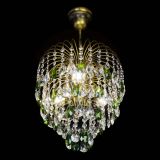 Люстра Лора №3 под бронзу зеленая в Новокузнецке Люстра Лора №3 под бронзу зеленая в Новокузнецке