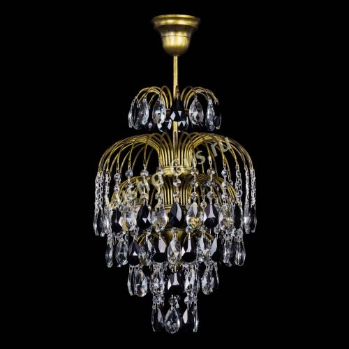 Люстра Лора №3 журавлик Черная под бронзу в Новокузнецке Люстра Лора №3 журавлик Черная под бронзу в Новокузнецке