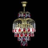 Люстра Лора №3 журавлик Красная под бронзу в Новокузнецке Люстра Лора №3 журавлик Красная под бронзу в Новокузнецке