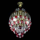 Люстра Лора №3 журавлик Красная под бронзу в Новокузнецке Люстра Лора №3 журавлик Красная под бронзу в Новокузнецке