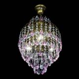 Люстра Лора №3 журавлик Розовая под бронзу в Новокузнецке Люстра Лора №3 журавлик Розовая под бронзу в Новокузнецке