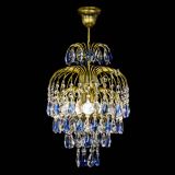 Люстра Лора №3 журавлик Синяя под бронзу в Новокузнецке Люстра Лора №3 журавлик Синяя под бронзу в Новокузнецке