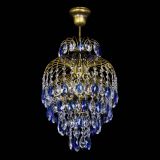 Люстра Лора №3 журавлик Синяя под бронзу в Новокузнецке Люстра Лора №3 журавлик Синяя под бронзу в Новокузнецке