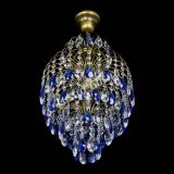 Люстра Лора №3 журавлик Синяя под бронзу в Новокузнецке Люстра Лора №3 журавлик Синяя под бронзу в Новокузнецке