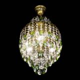 Люстра Лора №3 журавлик Зеленая под бронзу в Новокузнецке Люстра Лора №3 журавлик Зеленая под бронзу в Новокузнецке