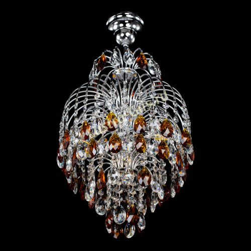 Люстра Лора №3 журавлик чайная в Новокузнецке Гусь Хрустальный