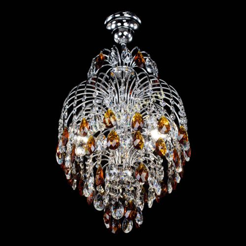 Люстра Лора №3 журавлик чайная в Новокузнецке Гусь Хрустальный