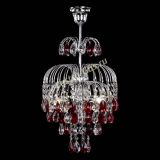 Люстра Лора №3 журавлик красная в Новокузнецке