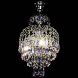 Люстра Лора №3 журавлик сиреневая в Новокузнецке Люстра Лора №3 журавлик сиреневая в Новокузнецке