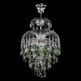 Люстра Лора №3 журавлик зеленая в Новокузнецке