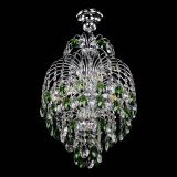 Люстра Лора №3 журавлик зеленая в Новокузнецке