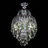 Люстра Лора №3 журавлик зеленая в Новокузнецке