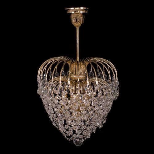 Люстра Лора оптикон в Новокузнецке Гусь Хрустальный