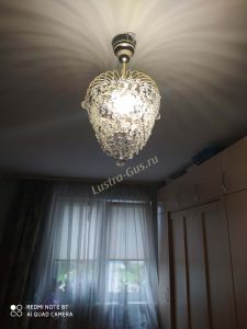 Люстра Лора оптикон в Новокузнецке отзыв и фото покупателя