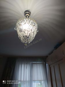 Люстра Лора оптикон в Новокузнецке отзыв и фото покупателя