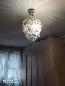 Люстра Лора оптикон в Новокузнецке отзыв и фото покупателя