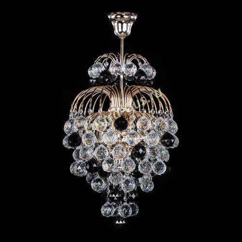 Люстра Лора Шар 40 черная в Новокузнецке Люстра Лора Шар 40 черная в Новокузнецке