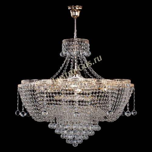 Люстра Камелия Александра с подвесом в Новокузнецке Гусь Хрустальный