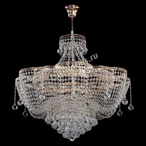 Люстра Камелия Александра с подвесом в Новокузнецке Гусь Хрустальный