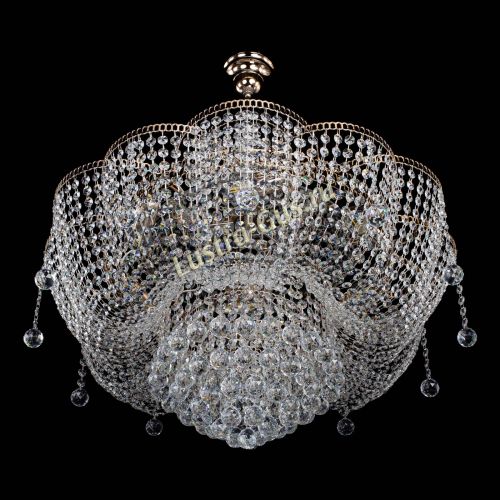 Люстра Камелия Александра с подвесом в Новокузнецке Гусь Хрустальный