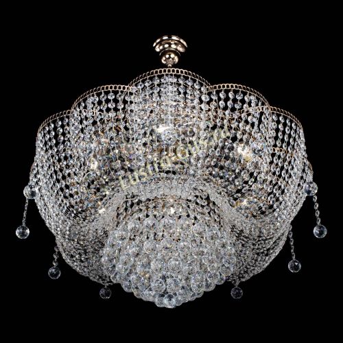 Люстра Камелия Александра с подвесом в Новокузнецке Гусь Хрустальный