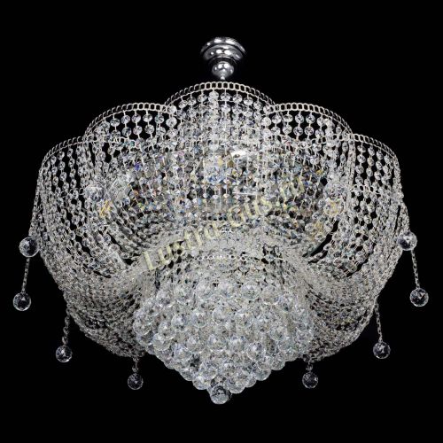 Люстра Камелия Александра с подвесом в Новокузнецке Гусь Хрустальный