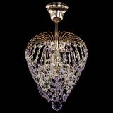 Люстра Малинка обтикон фиолетовая в Новокузнецке Люстра Малинка обтикон фиолетовая в Новокузнецке