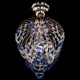 Люстра Малинка обтикон синяя в Новокузнецке Люстра Малинка обтикон синяя в Новокузнецке