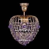 Люстра Малинка шар фиолетовая в Новокузнецке Люстра Малинка шар фиолетовая в Новокузнецке