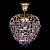 Люстра Малинка шар фиолетовая в Новокузнецке Люстра Малинка шар фиолетовая в Новокузнецке